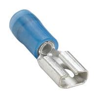 7TAI029690R0012 - ABB - 7TAI029690R0012 - Terminal, Sta-Kon RB 250F Series, Female Quick Disconnect, 6.35mm x 0.81mm, 16-14AWG, Blue