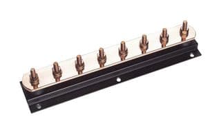 7TCA083670R0685 - ABB - 7TCA083670R0685 - Earth Bar, 10 Way, Copper, 50 mm x 6 mm x 650 mm