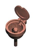 7TCA083750R0012 - ABB - 7TCA083750R0012 - Static Earth Receptacle, Copper