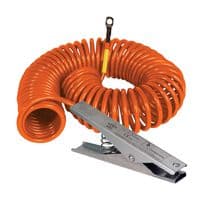 7TCA083750R0017 - ABB - 7TCA083750R0017 - Earthing Clamp, Heavy Duty, Stainless Steel, 35 mm Jaw, 5 m Cable