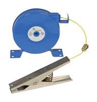 7TCA083750R0019 - ABB - 7TCA083750R0019 - Earthing Clamp, Heavy Duty, Stainless Steel, 35 mm Jaw, 12.5 m Cable