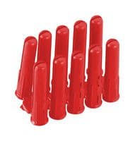 7TCA083870R1105 - ABB - 7TCA083870R1105 - Wall Plug, No.10, Pozidriv, Plastic, Red