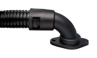 7TCA296000R0181 - ABB - 7TCA296000R0181 - Conduit Fitting, Flange Adapter, 90 Degree, 13 mm, Nylon 6.6, Black