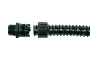 7TCA296060R0097 - ABB - 7TCA296060R0097 - Conduit Fitting, Adapter, 12 mm, M16, Nylon 6.6, Black
