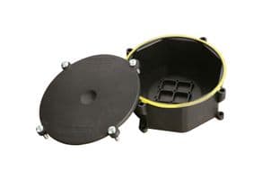 7TCA296170R0840 - ABB - 7TCA296170R0840 - Manifold Box, 21 mm, Nylon 6.6, Black/Yellow, Conduits