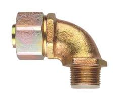7TCA297020R0535 - ABB - 7TCA297020R0535 - Conduit Connector, 90 Degree, Liquidtight, 63 mm, Brass/Nylon Insert/Polyester Seal, IP66/IP67/IP69K