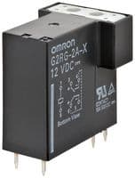 G2RG-2A-X DC24 - OMRON ELECTRONIC COMPONENTS - G2RG-2A-X DC24 - Power Relay, DPST-NO, 24 VDC, 10 A, G2R Series, Through Hole, Non Latching