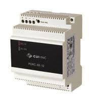 PDRC-60-12 - CUI - PDRC-60-12 - AC/DC DIN Rail Power Supply (PSU), ITE, 1 Output, 54 W, 12 VDC, 4.5 A