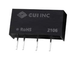 PDME1-S5-S24-S - CUI - PDME1-S5-S24-S - Isolated Through Hole DC/DC Converter, ITE, SIP, 1:1, 1 W, 1 Output, 24 V