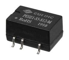 PESE1-S5-D15-M - CUI - PESE1-S5-D15-M - Isolated Surface Mount DC/DC Converter, ITE, 1:1, 1 W, 2 Output, 15 V, 34 mA