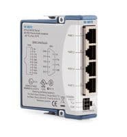 779891-01 - NI / EMERSON - 779891-01 - Serial Interface Module, C Series, NI-9870, RS232 Serial, 4 Port, 4 10P10C-DE9 Cables