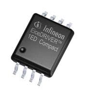 1ED3120MU12HXUMA1 - INFINEON - 1ED3120MU12HXUMA1 - IGBT Driver, High Side, 5.5 A, 3.1 V to 15 V Supply, SOIC-8