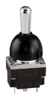1MT1-2 - HONEYWELL - 1MT1-2 - Toggle Switch, Off-On, SPST, Non Illuminated, MT Series, Panel Mount, 5 A