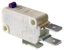 V19S05-EZ015 - HONEYWELL - V19S05-EZ015 - Microswitch, Standard, Pin Plunger, SPDT, Quick Connect, 5 A