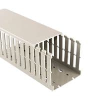 10450103Y - BETADUCT - 10450103Y - Trunking, Open Slot, 50 mm (H) x 100 mm (W) x 2 m (L), Grey, PVC