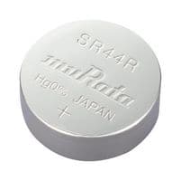SR44R - MURATA - SR44R - Battery, 1.55 V, SR44, Silver Oxide, 150 mAh, Pressure Contact, 1