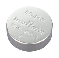 LR44R - MURATA - LR44R - Battery, 1.5 V, SR44, Alkaline, 150 mAh, Pressure Contact, 1