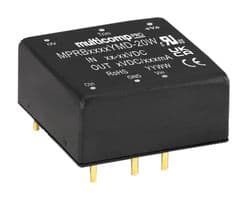 MPRB2403YMD-20W - MULTICOMP PRO - MPRB2403YMD-20W - Isolated Through Hole DC/DC Converter, ITE, DIP, 4:1, 20 W, 1 Output, 3.3 V