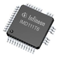 IMD111T6F040XUMA1 - INFINEON - IMD111T6F040XUMA1 - Motor Driver, PMSM, 1 Output, 3 V to 5.5 V Supply, LQFP-40, -40 °C to 105 °C