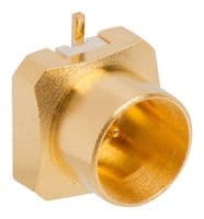 SMP-MSSB-PCS15T - AMPHENOL RF - SMP-MSSB-PCS15T - RF / Coaxial Connector, SMP Coaxial, Straight Jack, Surface Mount Vertical, 50 ohm, Brass