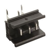 02519031301 - HARTING - 02519031301 - Pin Header, H3 Module, Board-to-Board, 5.08 mm, 1 Rows, 3 Contacts, Through Hole Right Angle