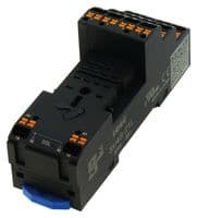 SU4S-21L - IDEC - SU4S-21L - Relay Socket, DIN Rail, Push In, 14 Pins, RU Series