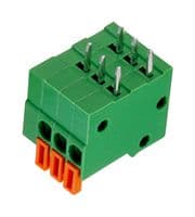 691402910006B - WURTH ELEKTRONIK - 691402910006B - Wire-To-Board Terminal Block, 2.54 mm, 6 Ways, 26 AWG, 20 AWG, 0.518 mm², Push In Lock