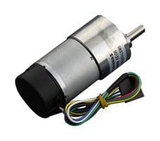 FIT0185 - DFROBOT - FIT0185 - Geared DC Motor, Brushed, 12 V, 83 rpm, 131