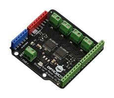 DRI0039 - DFROBOT - DRI0039 - Expansion Board, Quad DC Motor Driver Shield, Arduino Development Board