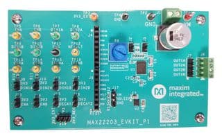 MAX22203EVKIT# - ANALOG DEVICES - MAX22203EVKIT# - Evaluation Kit, MAX22203, Power Management - Motor Control, DC Brushed Motor