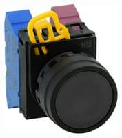 YW1B-M1B - IDEC - YW1B-M1B - Switch Actuator, Plastic, Black, Idec Dia 22mm YW Series Pushbutton Switches, IP65, YW Series
