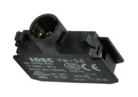 YW-DE - IDEC - YW-DE - Switch Accessory, BA9 Lamp Carrier Screw Terminal, Idec YW Series Pilot Lights, YW Series