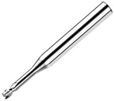 DK20004JS - JABIL CUTTING TOOLS - DK20004JS - End Mill, High Precision, Square, 0.8 mm Cutter Dia, 45 mm Length, M35, Mould Steel, D2xFL3xD4