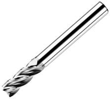 DK06032JS - JABIL CUTTING TOOLS - DK06032JS - End Mill, High Precision, Square, 6 mm Cutter Dia, 50 mm Length, M35, Mould Steel, D6xL15