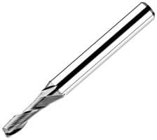DK04009JS - JABIL CUTTING TOOLS - DK04009JS - End Mill, High Precision, Radius, 1.6 mm Cutter Dia, 50 mm Length, M30, Mould Steel, D4xR0.2
