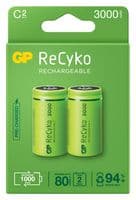 GPRHC30CB028 - GP BATTERIES - GPRHC30CB028 - Rechargeable Battery, 1.2 V, Nickel Metal Hydride, 3 Ah, C, Raised Positive and Flat Negative, 1