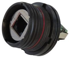 RJFTV6A7SA5NF059 - AMPHENOL SOCAPEX - RJFTV6A7SA5NF059 - Modular Connector, RJ45 Jack, 1 x 1 (Port), 8P8C, Cat6a, IP68, Panel Mount