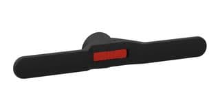1SCA022865R9430 - ABB - 1SCA022865R9430 - Handle, ABB OT160xxx4000 Series Switch Disconnectors, IP65, Black, 66 mm x 183 mm x 45 mm