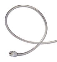 MINI141-8 - HUBER+SUHNER - MINI141-8 - RF / Coaxial Cable Assembly, 8 ", 203.2 mm, 0.141" Semi Rigid, SMA Plug, SMA Plug, 50 ohm