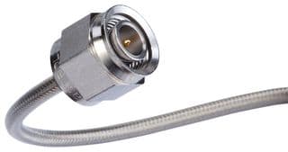 MINI141-7HT - HUBER+SUHNER - MINI141-7HT - RF / Coaxial Cable Assembly, 7 ", 177.8 mm, 0.141" Semi Rigid, SMA Plug, SMA Plug, 50 ohm