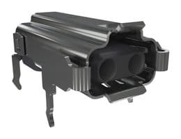 MSPE-J2L0-B00 - AMPHENOL COMMUNICATIONS SOLUTIONS - MSPE-J2L0-B00 - Modular Connector, SPE Jack, 1 x 1 (Port), 2 Contacts, IP20, Panel Mount, Through Hole Mount