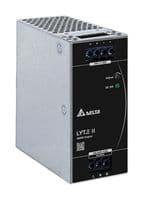 DRL-24V480W1EN - DELTA ELECTRONICS - DRL-24V480W1EN - AC/DC DIN Rail Power Supply (PSU), ITE & Laboratory Equipment, 1 Output, 480 W, 24 VDC, 20 A