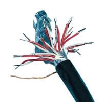 4JX24SPP - OMEGA - 4JX24SPP - Thermocouple Extension Wire, Multipair, Type J, 24 AWG, Stranded, ANSI