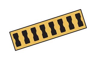 BTPD-1 - OMEGA - BTPD-1 - Bondable Terminal Pad, 0.075 mm Thickness, 220°C, 25 Strip Per Pack