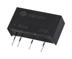 PRMCE1-S12-S12-S - CUI - PRMCE1-S12-S12-S - Isolated Through Hole DC/DC Converter, ITE, SIP, 1:1, 1 W, 1 Output, 12 V