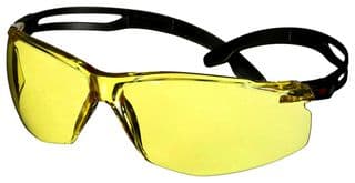 SF503SGAF-BLK - 3M - SF503SGAF-BLK - Glasses, Anti-Fog / Anti-Scratch, Amber Lens, Black Frame, Scotchgard SecureFit 500 Series
