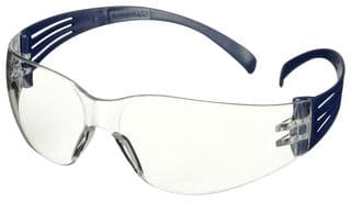 SF101AF-BLU - 3M - SF101AF-BLU - Glasses, Anti-Fog / Anti-Scratch, Clear Lens, Blue Frame, SecureFit 100 Series