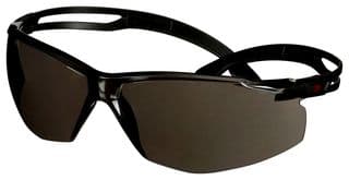 SF502SGAF-BLK - 3M - SF502SGAF-BLK - Glasses, Anti-Fog / Anti-Scratch, Grey Lens, Black Frame, Scotchgard SecureFit 500 Series