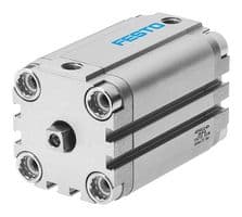 156702 - FESTO - 156702 - Compact Air Cylinder, Square Piston Rod, Double Acting, 32 mm, G1/8, 1 bar to 10 bar, 5 mm