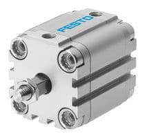 156788 - FESTO - 156788 - Compact Air Cylinder, Square Piston Rod, Double Acting, 32 mm, G1/8, 1 bar to 10 bar, 5 mm